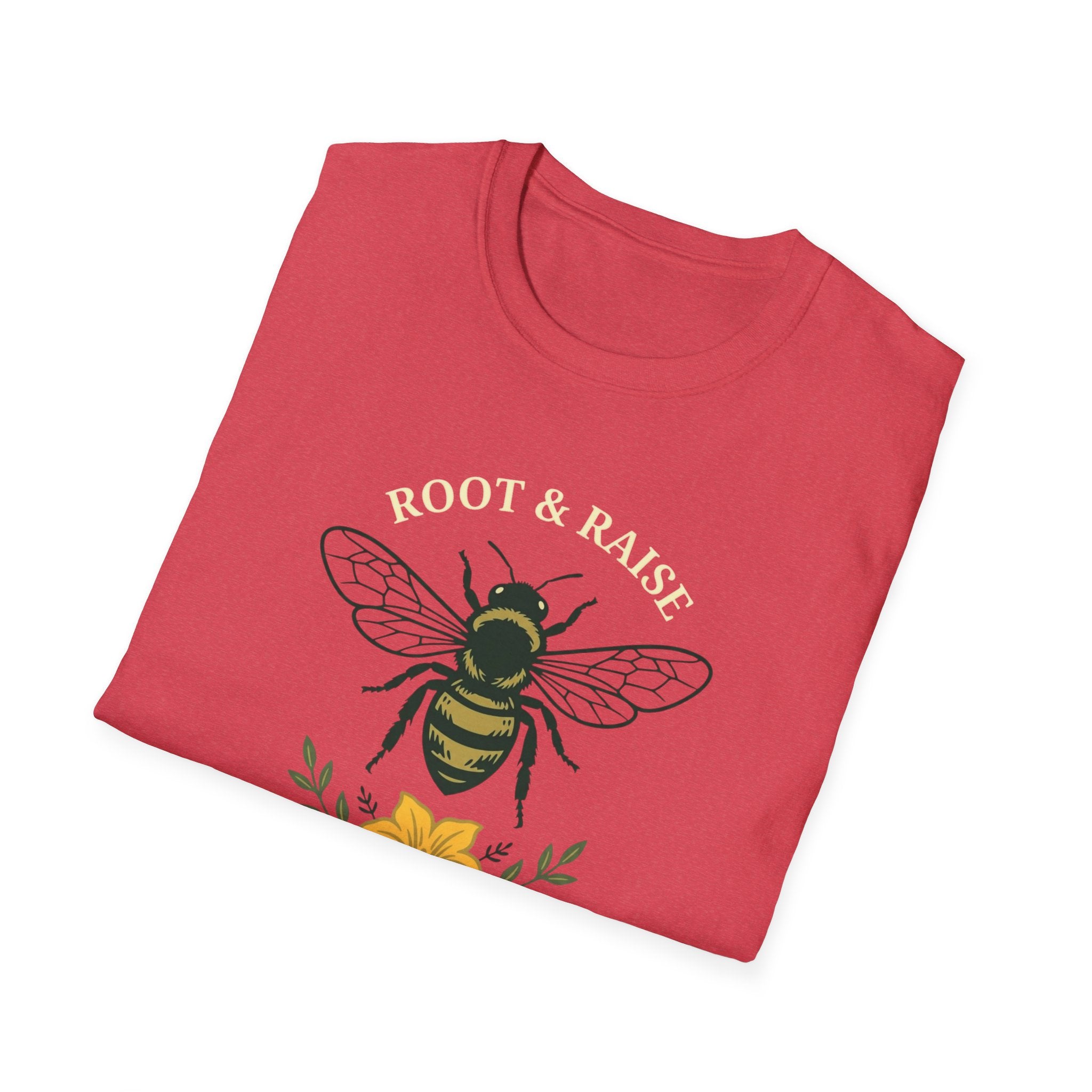 Bees Grow Our Food T-Shirt - Bold