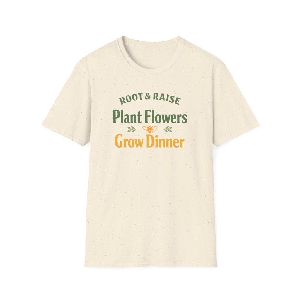Plant Flowers Grow Dinner T-Shirt