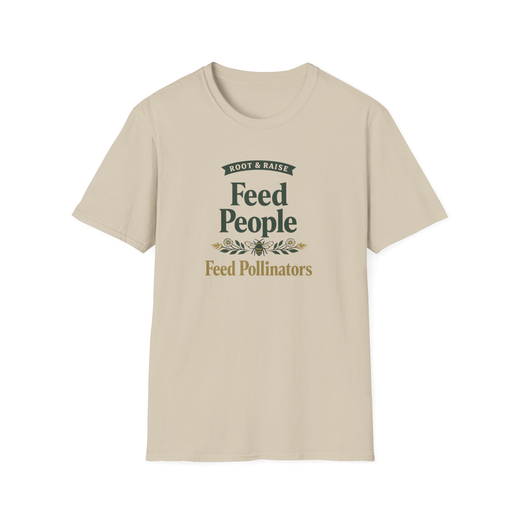 Feed People Feed Pollinators T-Shirt - Vintage