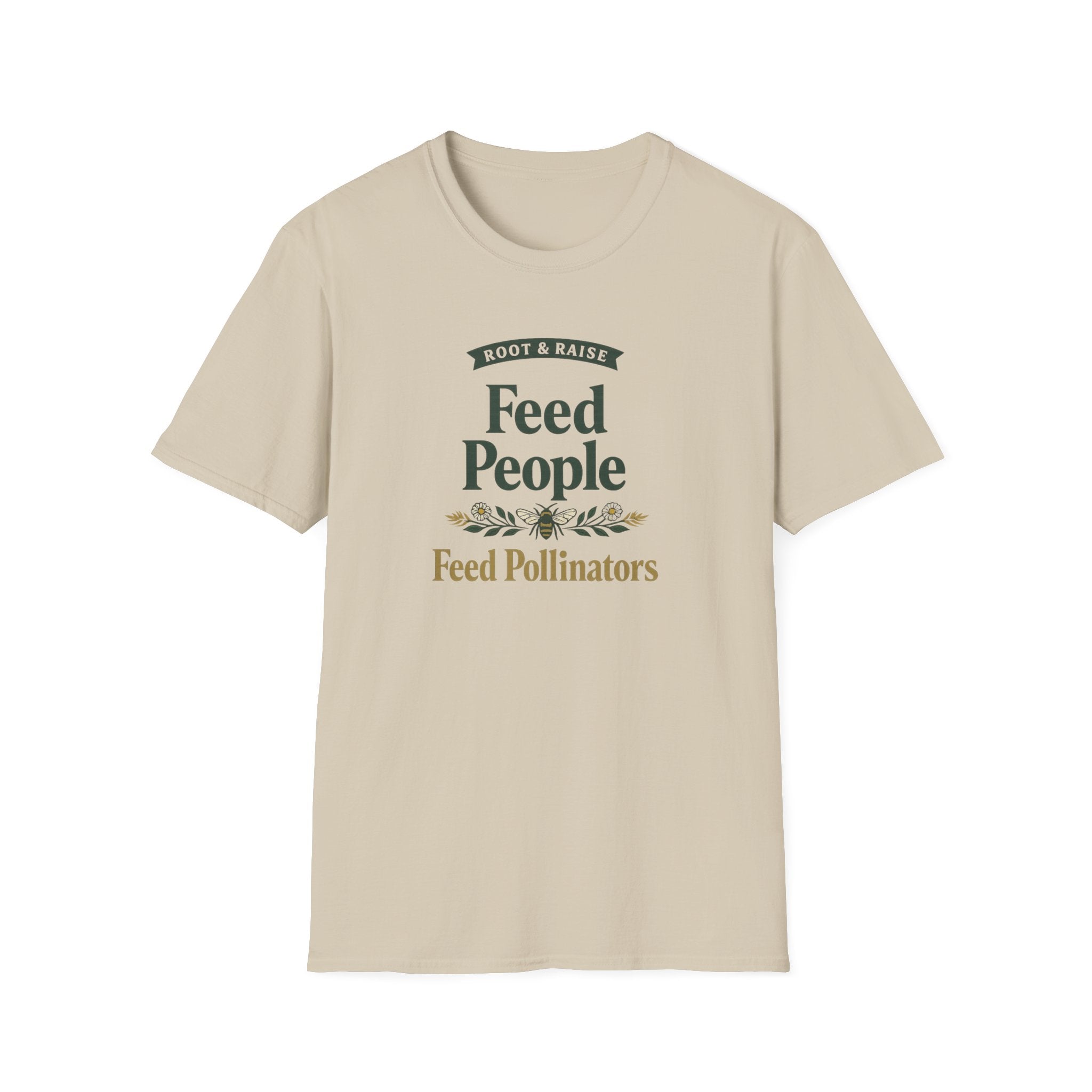 Feed People Feed Pollinators T-Shirt - Vintage