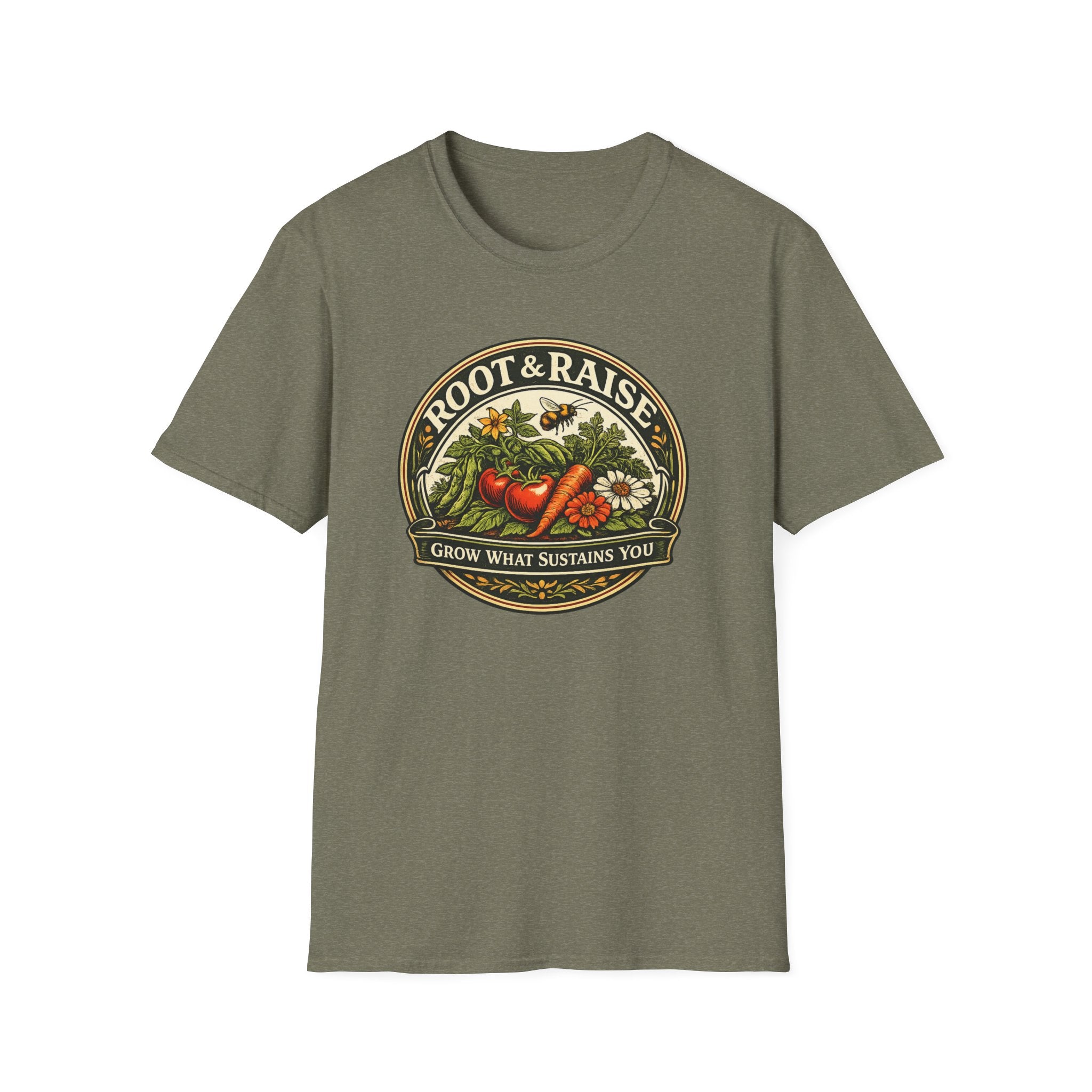 Grow What Sustains You T-Shirt - Vintage