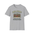 Inflation? I Grow My Own Tomatoes T-Shirt - Ridiculous Light