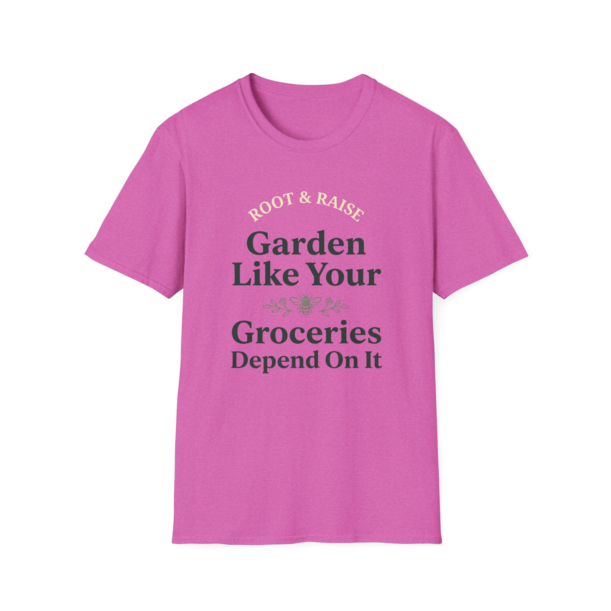 Garden Like Your Groceries Depend On It T-Shirt - Vintage