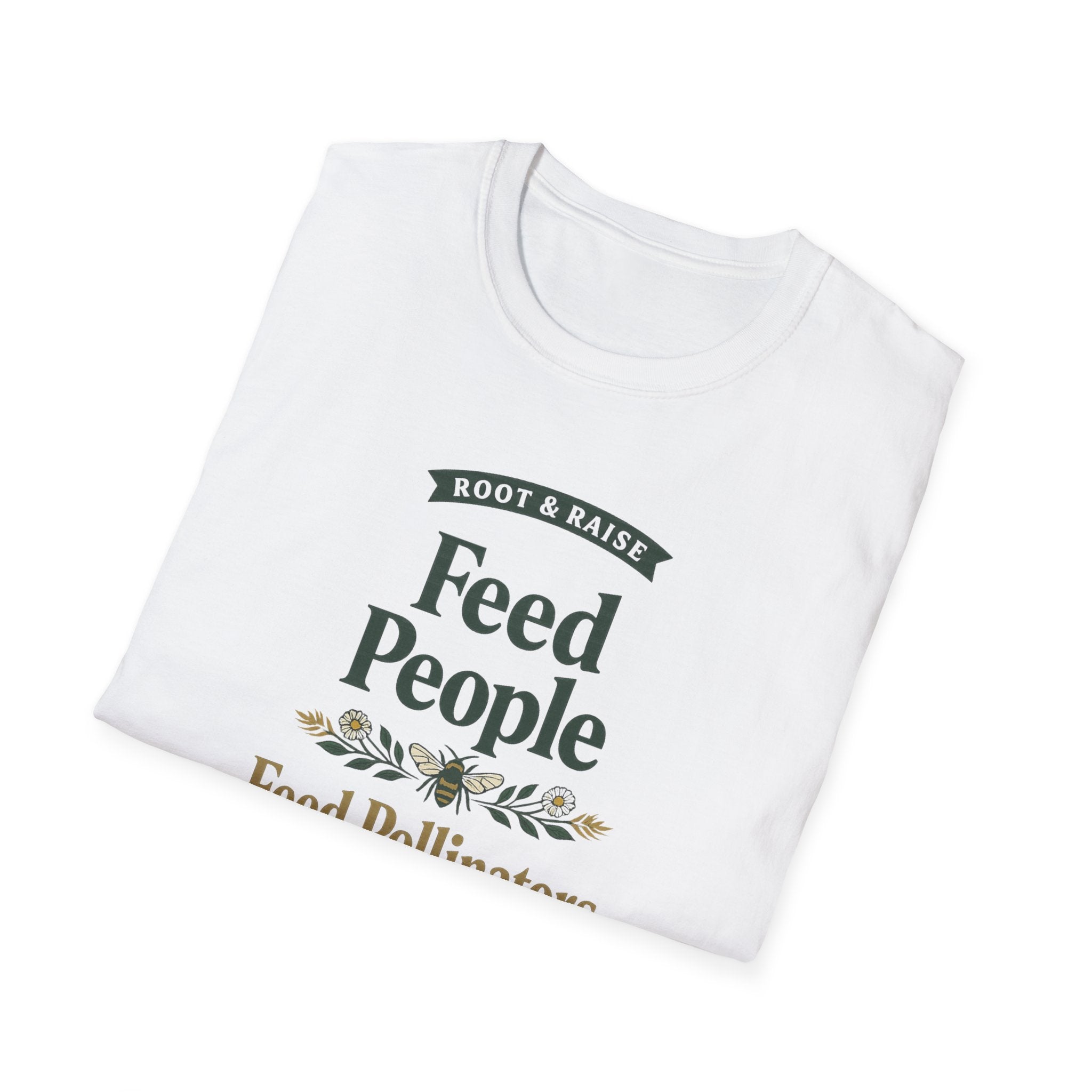 Feed People Feed Pollinators T-Shirt - Vintage