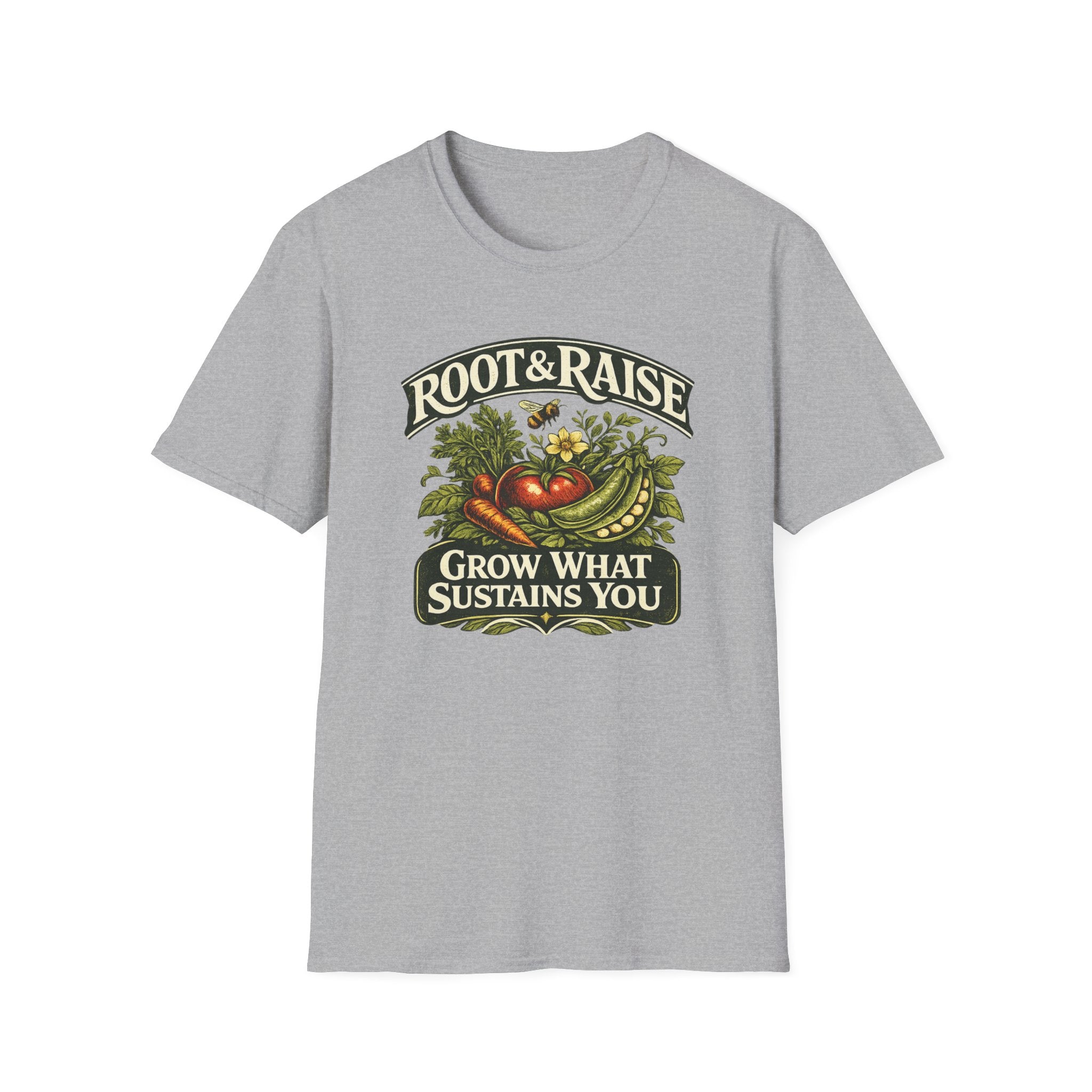 Grow What Sustains You T-Shirt - Illustrated