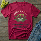 Garden For Food Garden For Bees T-Shirt - Illustrated
