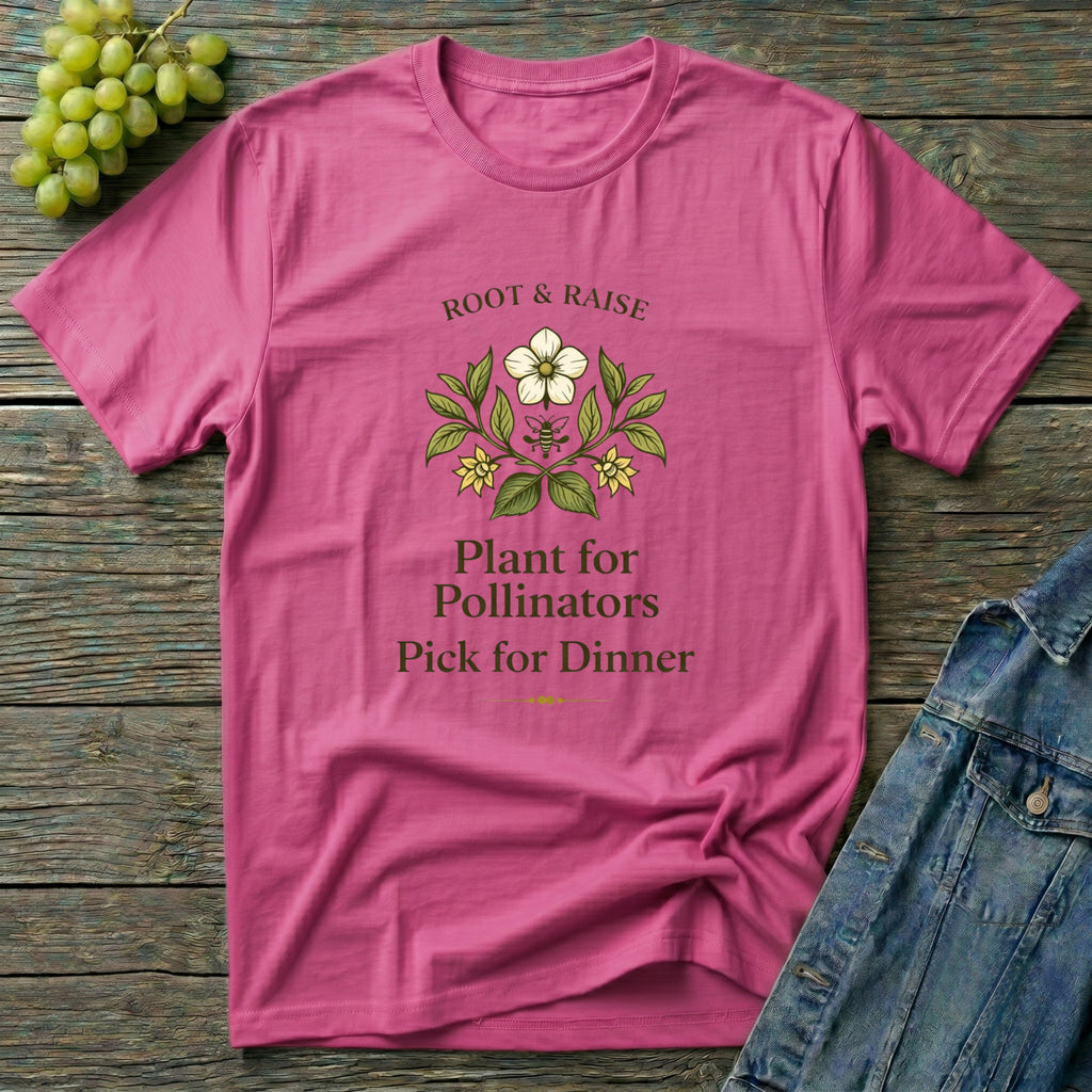 Plant For Pollinators Pick For Dinner T-Shirt