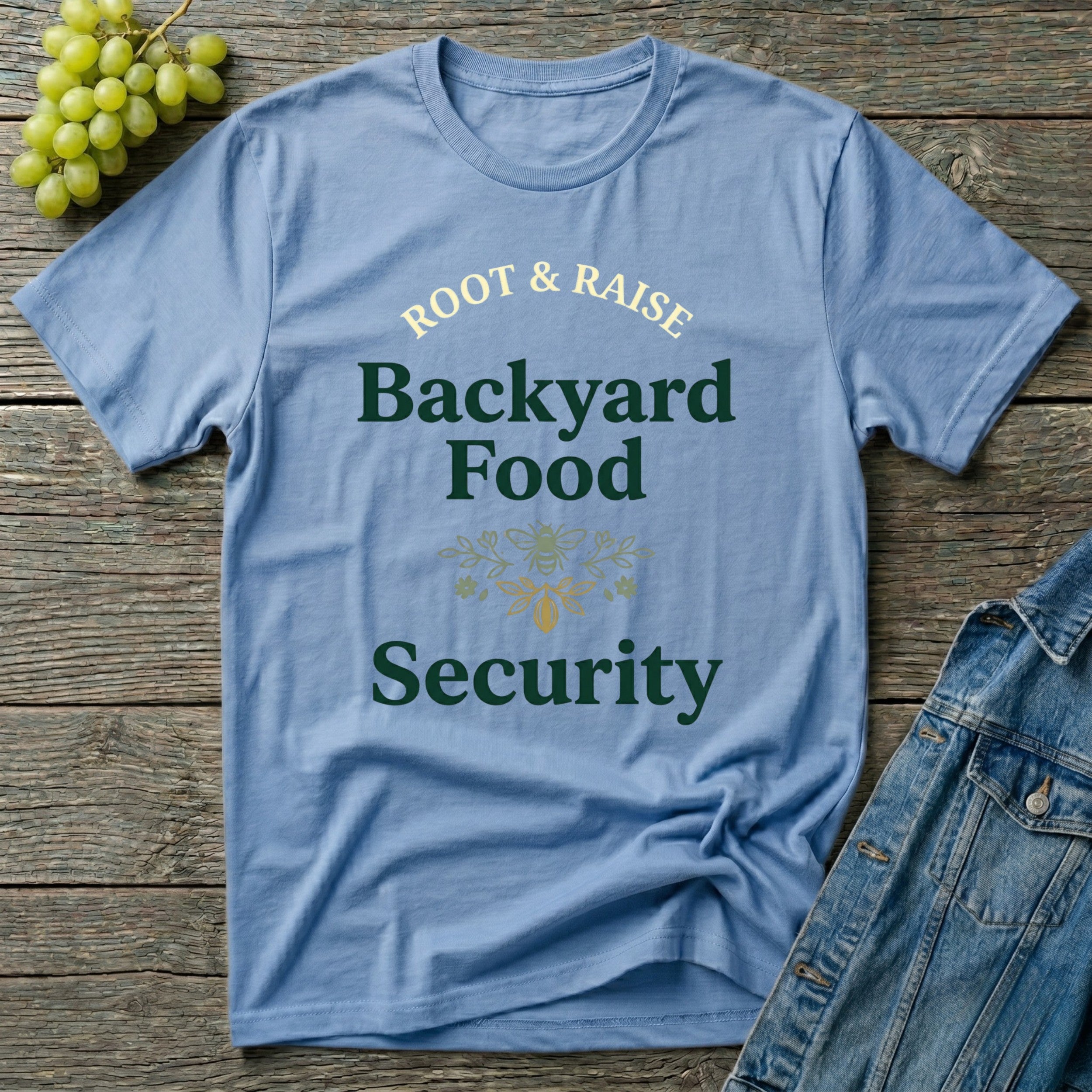 Backyard Food Security T-Shirt - Bold