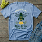 Bees Grow Our Food T-Shirt - Bold