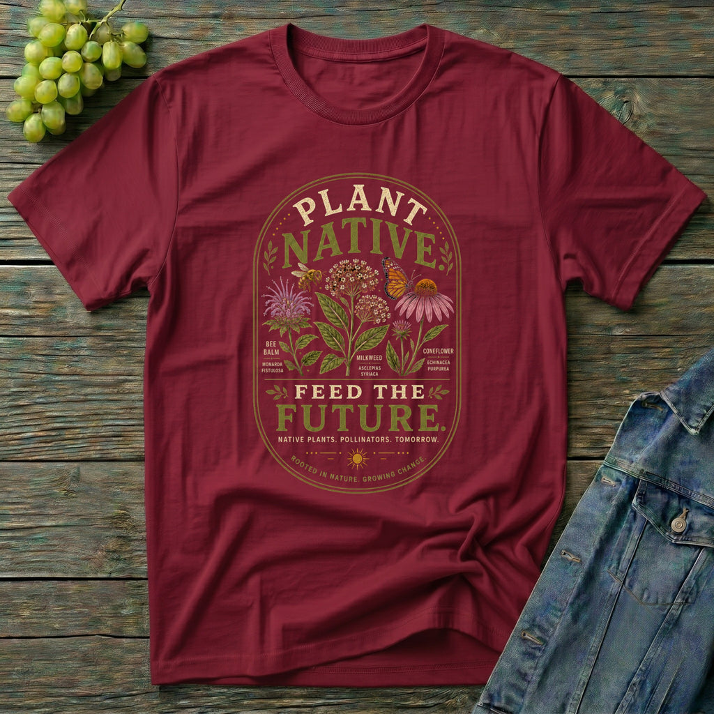Plant Native Feed the Future Pollinator T-Shirt