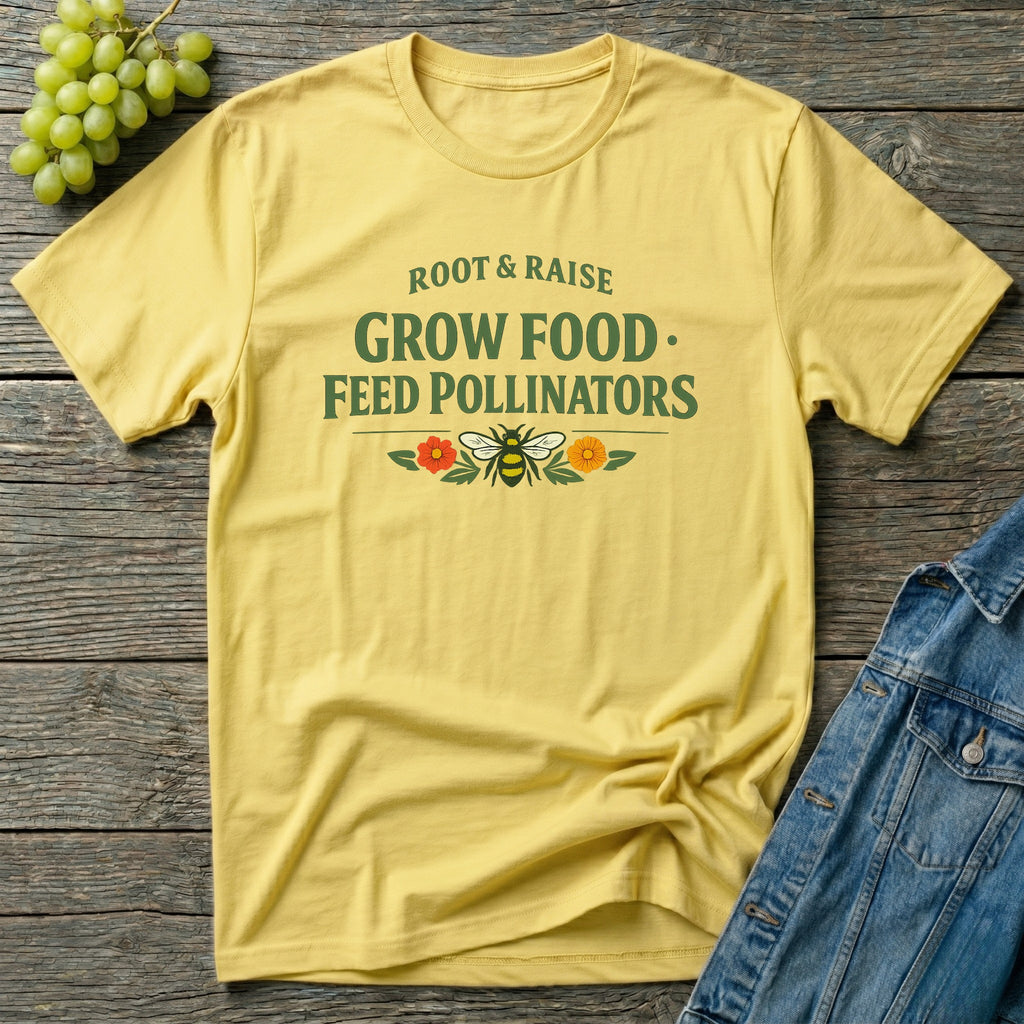 Grow Food Feed Pollinators T-Shirt