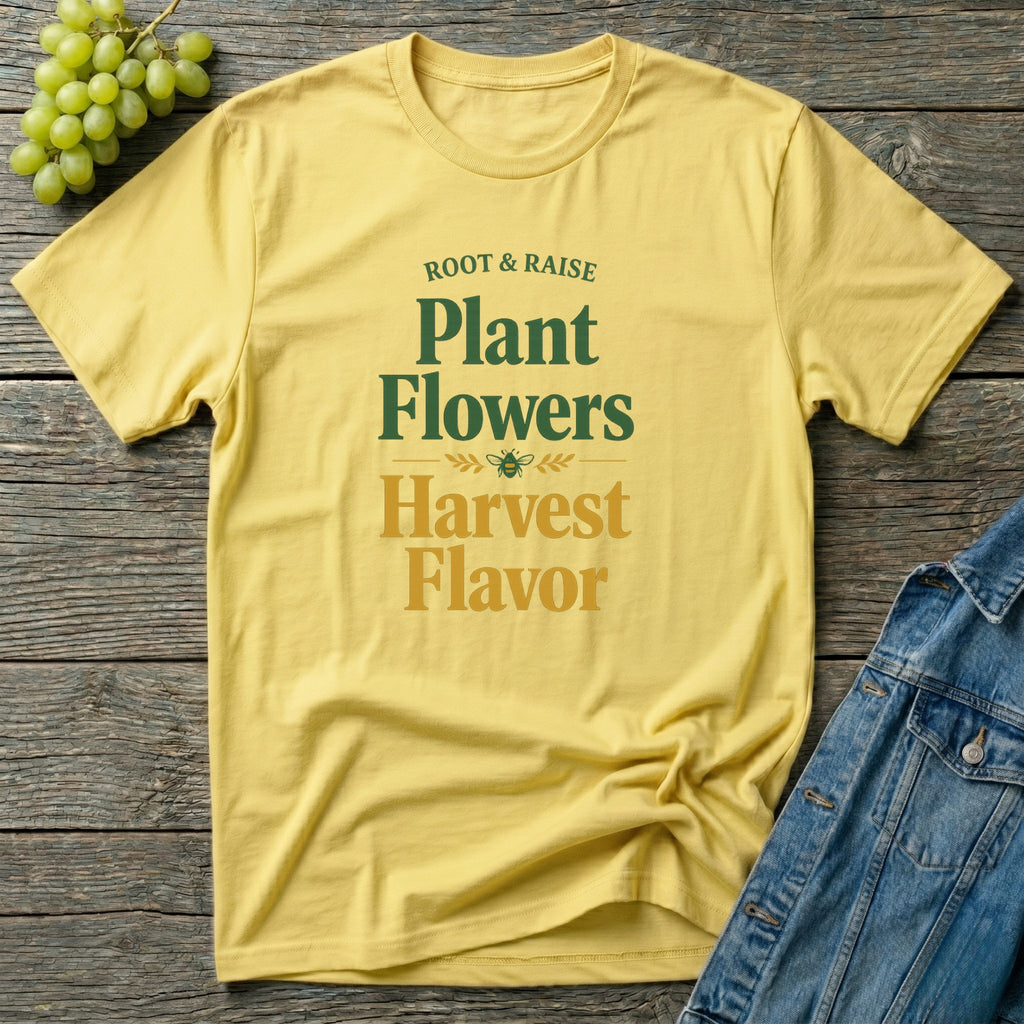 Plant Flowers Harvest Flavor T-Shirt