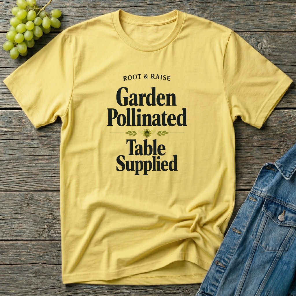 Garden Pollinated Table Supplied T-Shirt