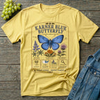 Karner Blue Butterfly Field Guide T-Shirt