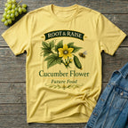 Cucumber Flower Future Food Gardening T-Shirt