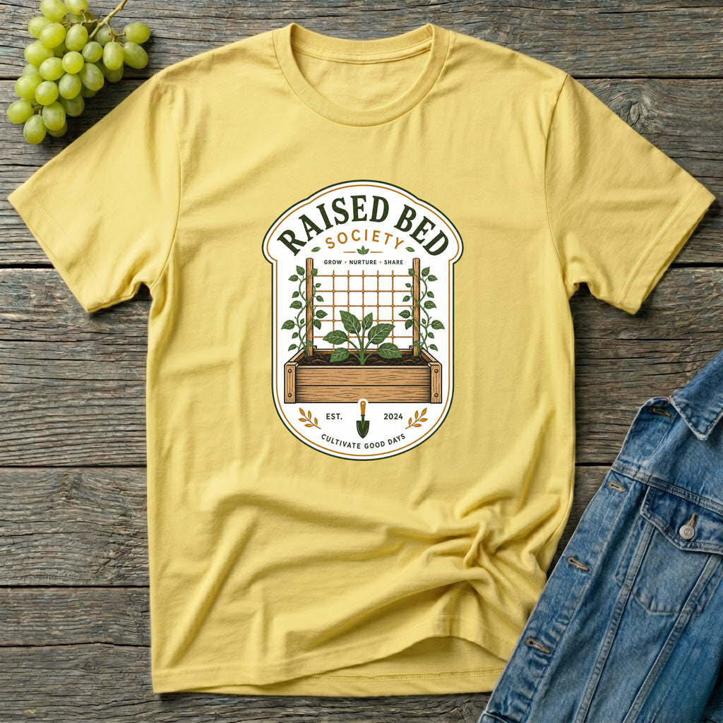 Raised Bed Society Gardening T-Shirt
