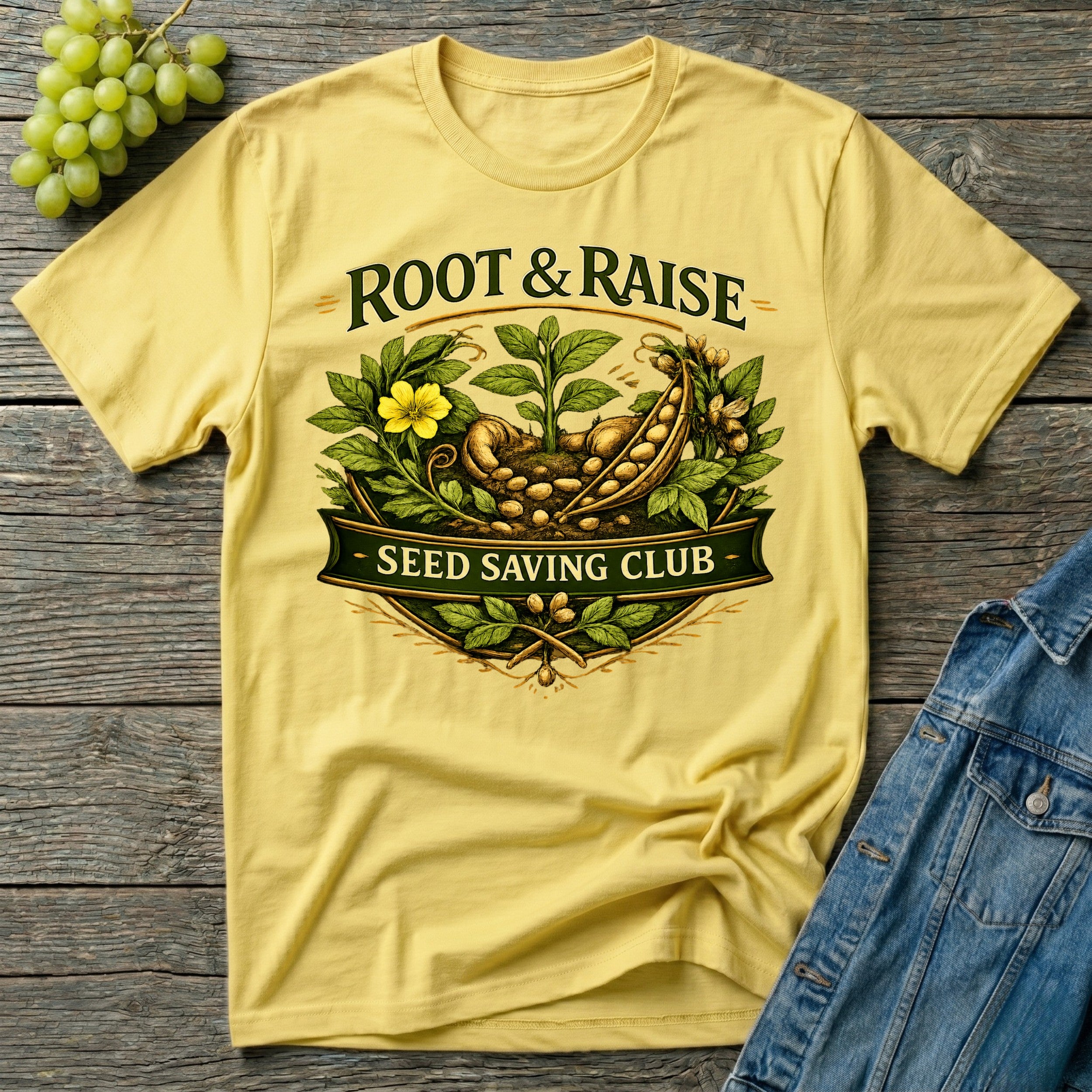 Seed Saving Club Gardening T-Shirt