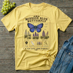 Mission Blue Butterfly Shirt – Native Pollinator Field Guide Tee
