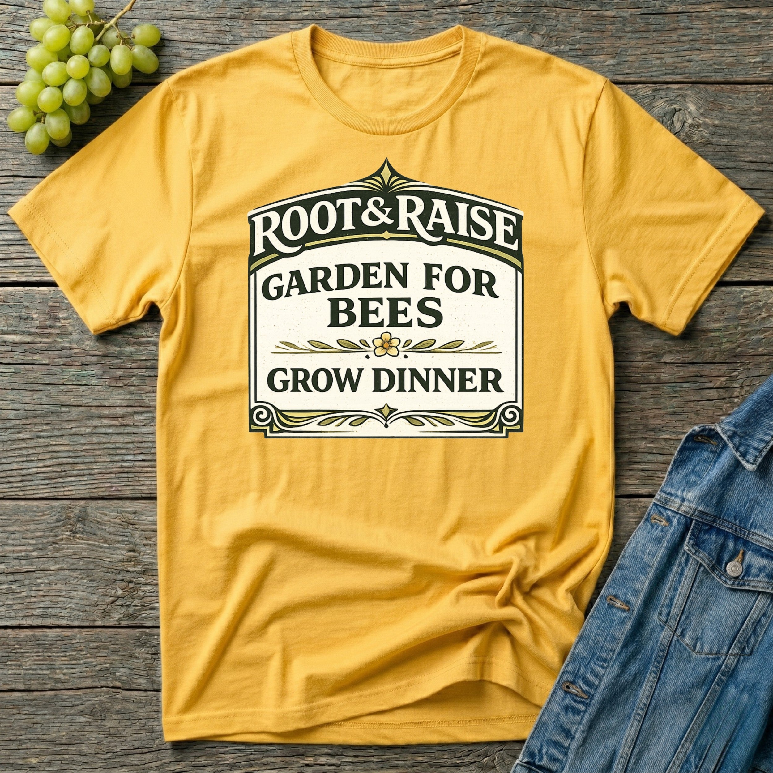 Garden For Bees Grow Dinner T-Shirt