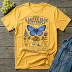 Karner Blue Butterfly Field Guide T-Shirt