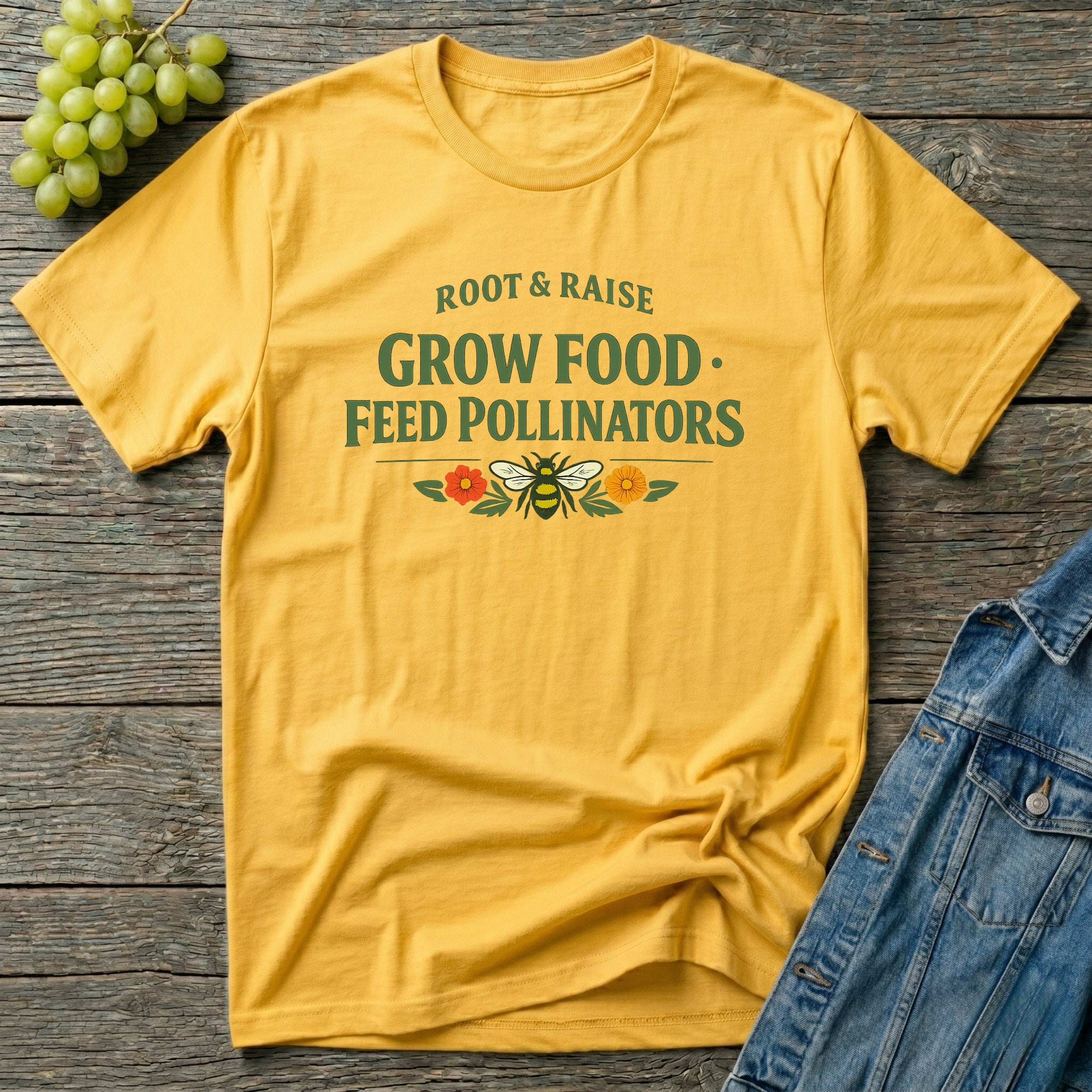 Grow Food Feed Pollinators T-Shirt