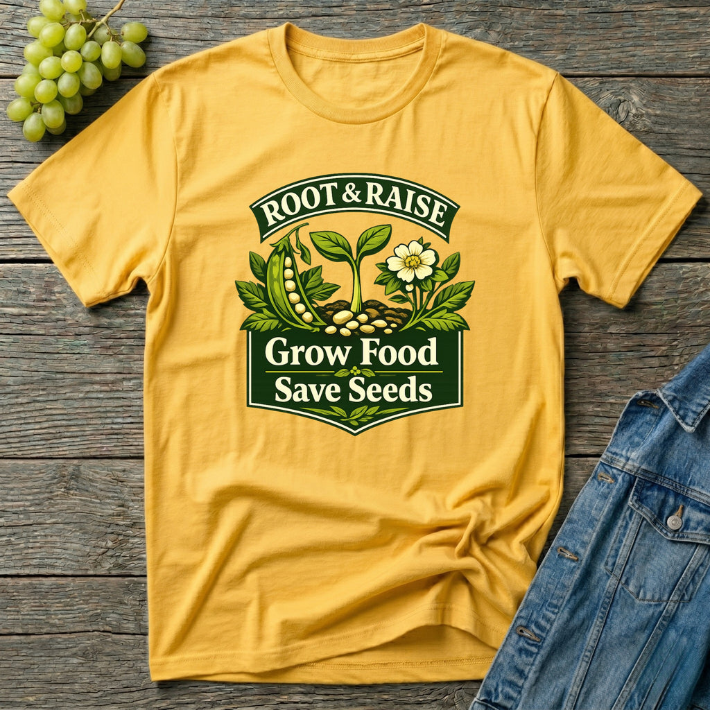 Grow Food Save Seeds T-Shirt