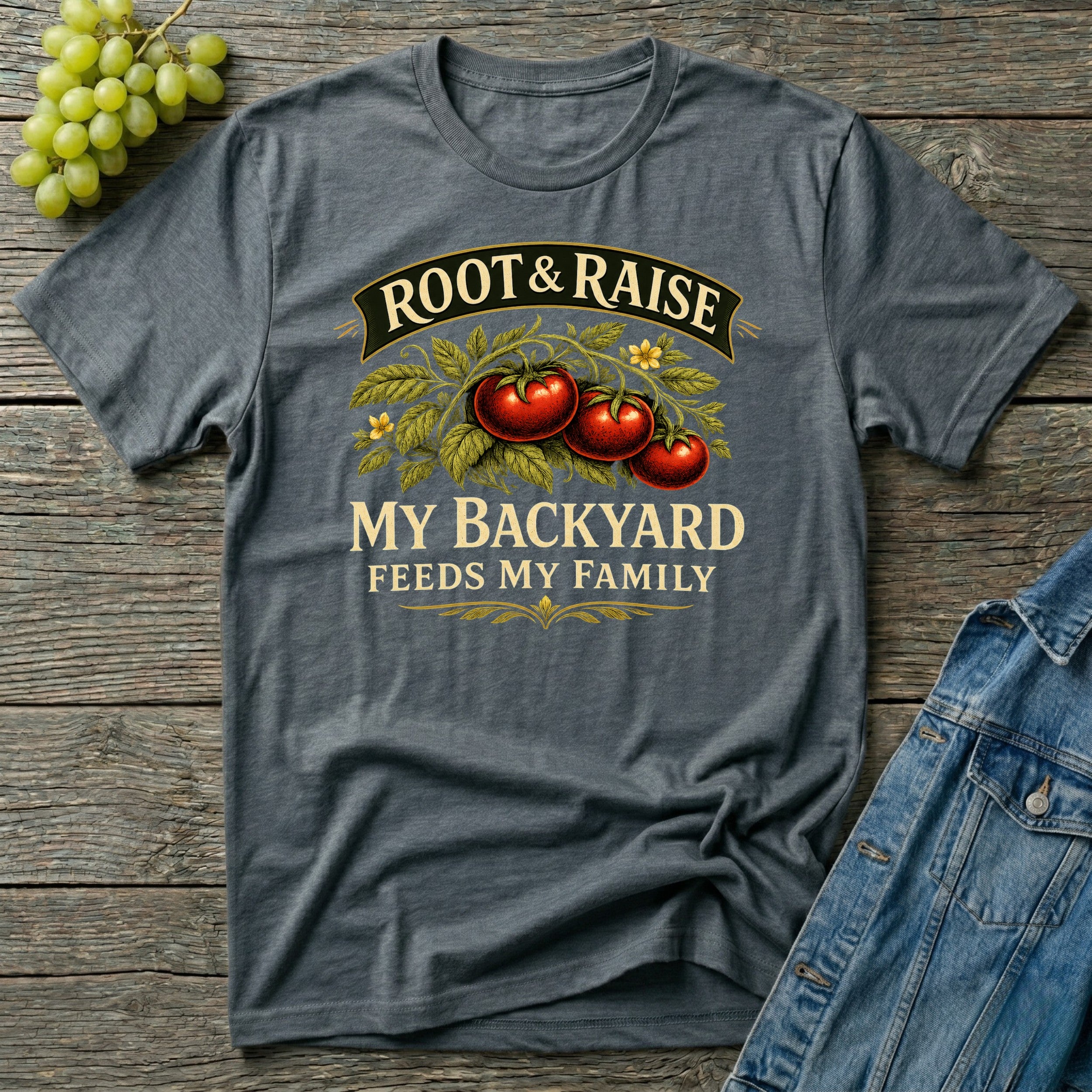 My Backyard Feeds My Family Gardening T-Shirt