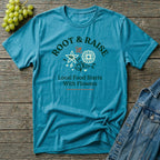 Local Food Starts With Flowers T-Shirt - Sketch