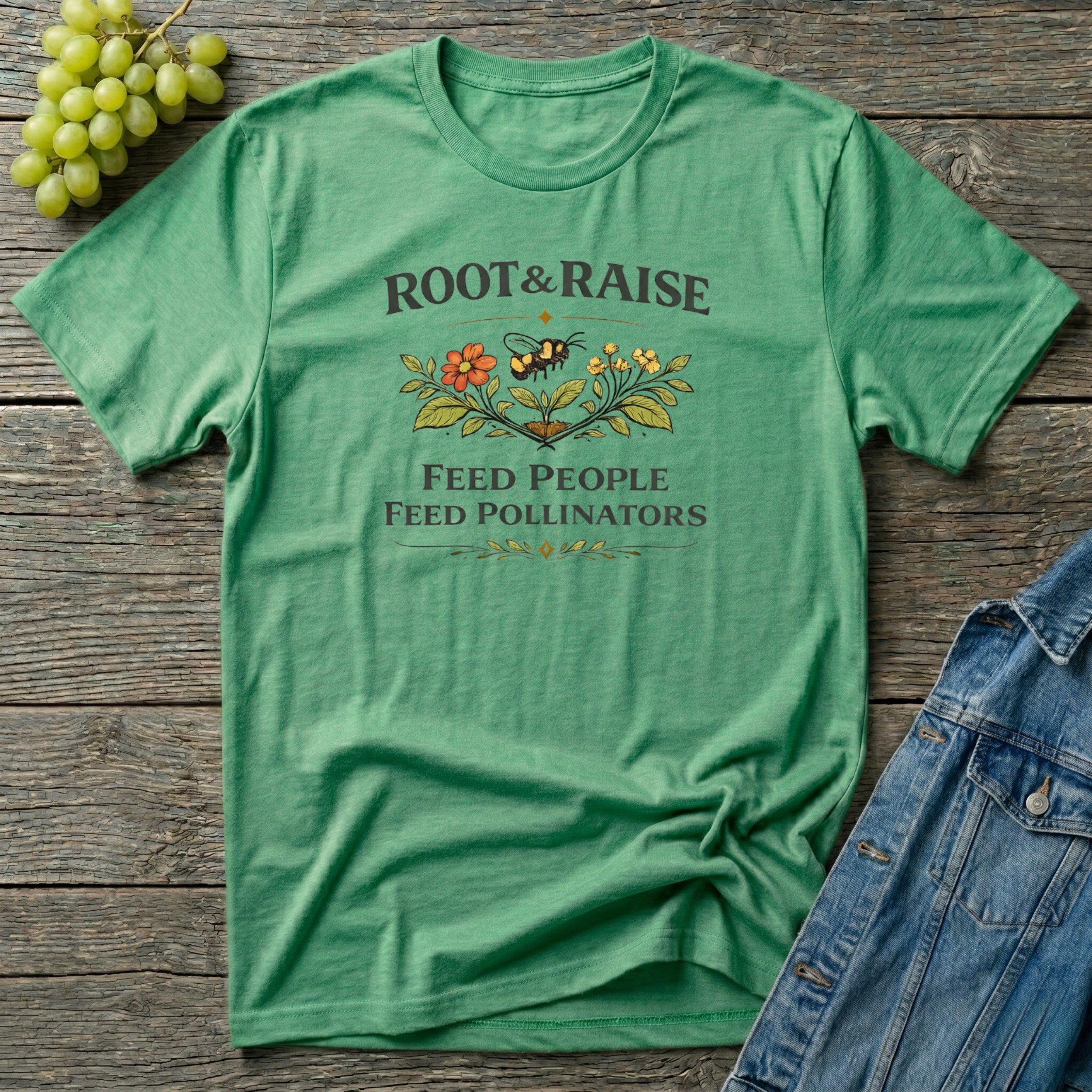 Feed People Feed Pollinators T-Shirt