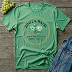 Local Food Starts With Flowers T-Shirt - Framed