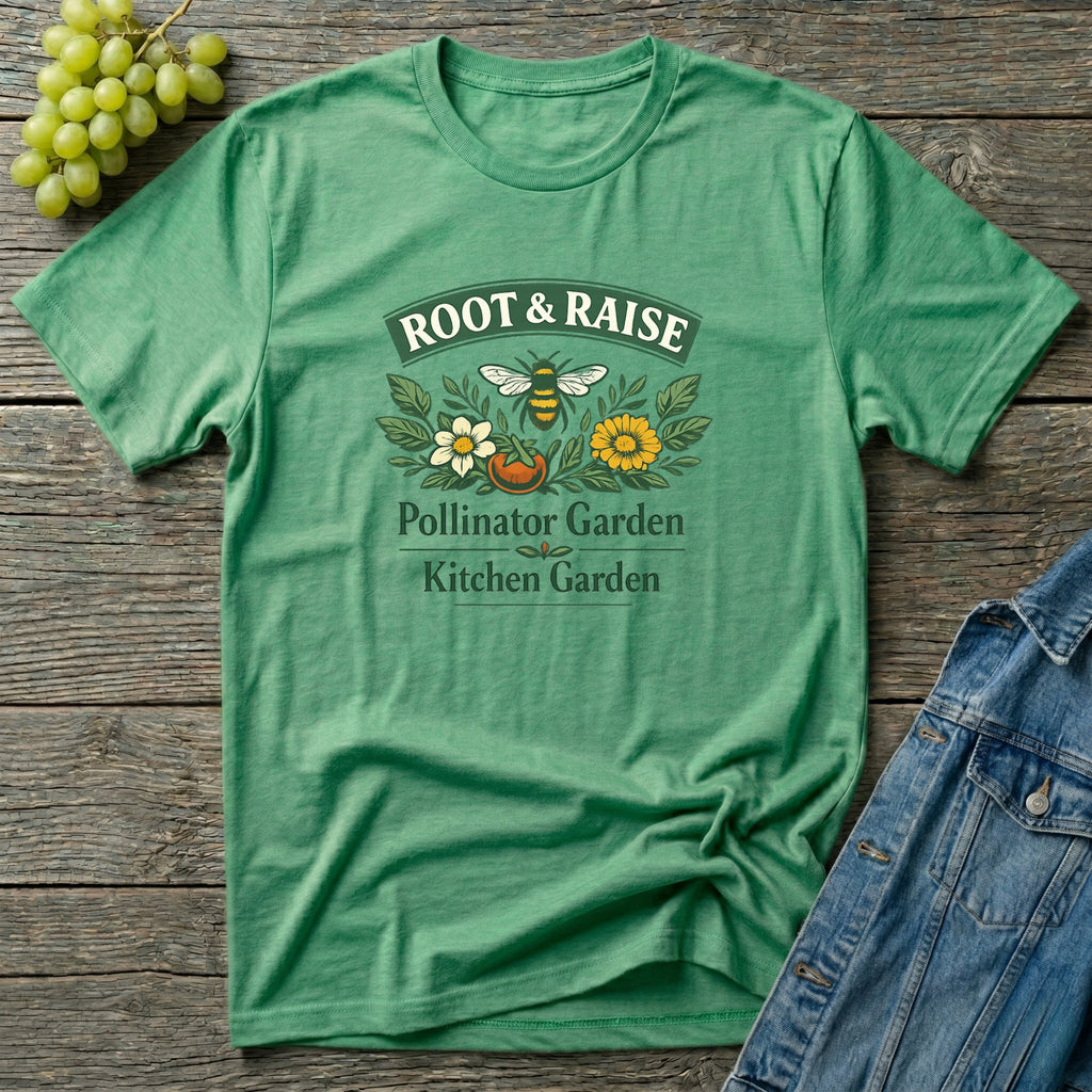Pollinator Garden Kitchen Garden T-Shirt