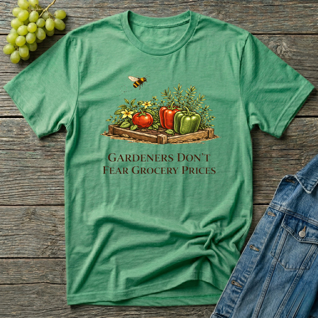 Gardeners Don't Fear Grocery Prices T-Shirt