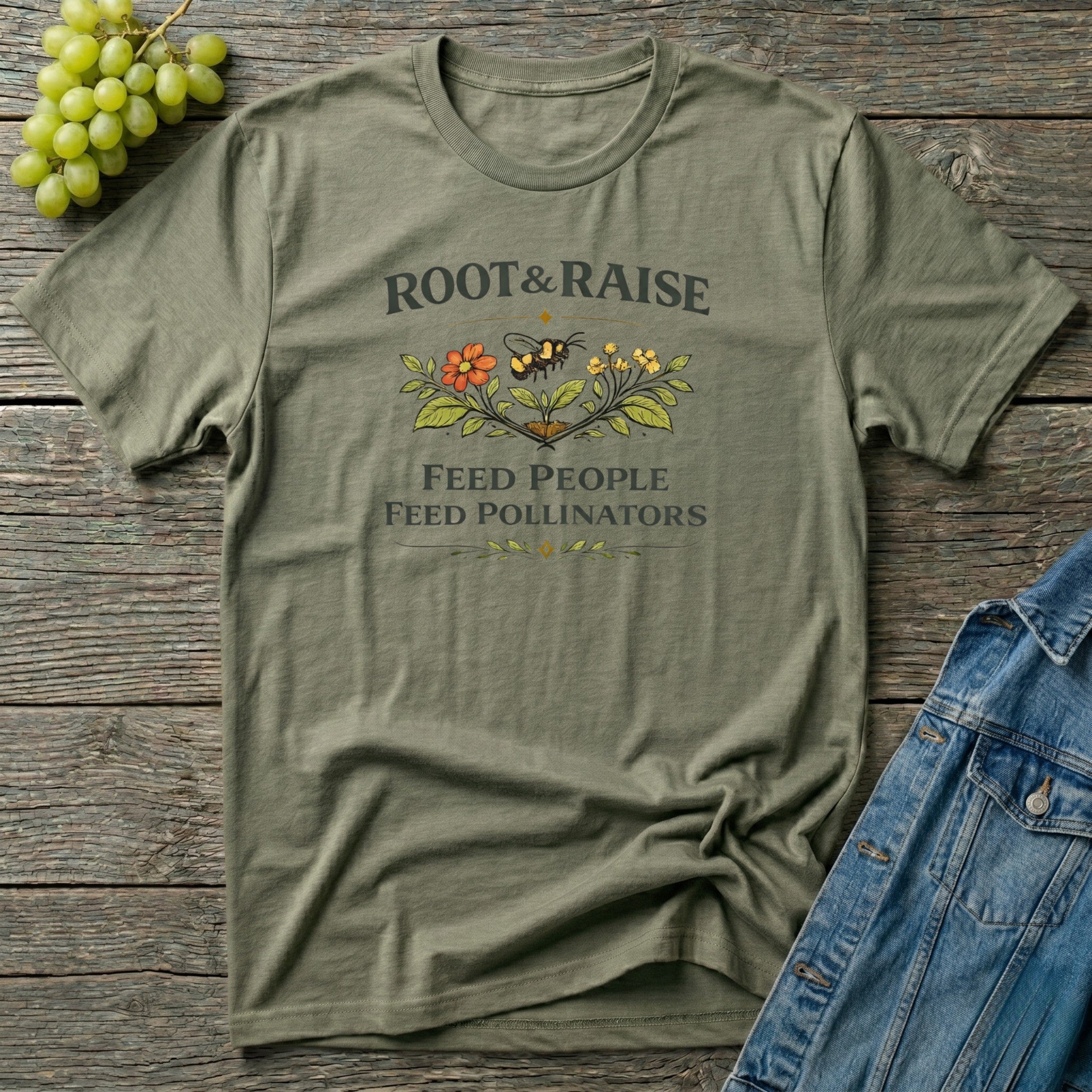 Feed People Feed Pollinators T-Shirt