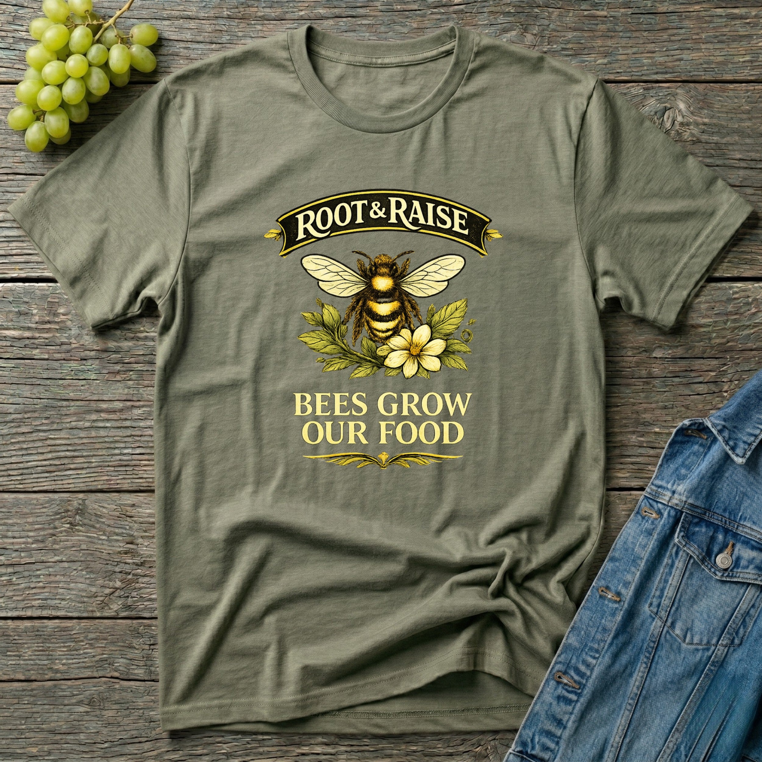 Bees Grow Our Food T-Shirt