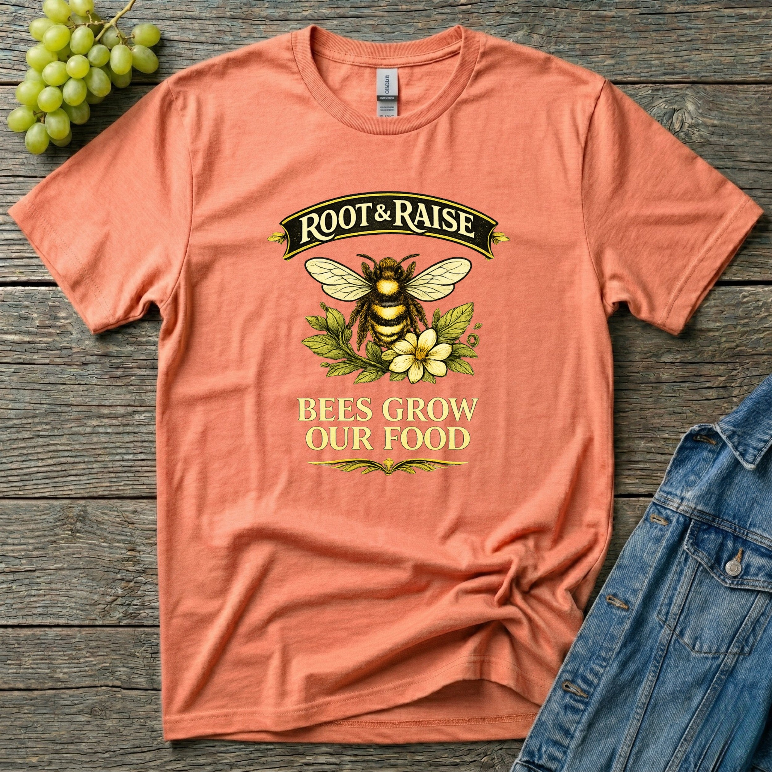 Bees Grow Our Food T-Shirt