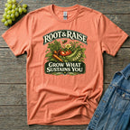 Grow What Sustains You T-Shirt - Illustrated