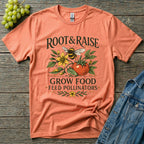 Grow Food Feed Pollinators Art T-Shirt