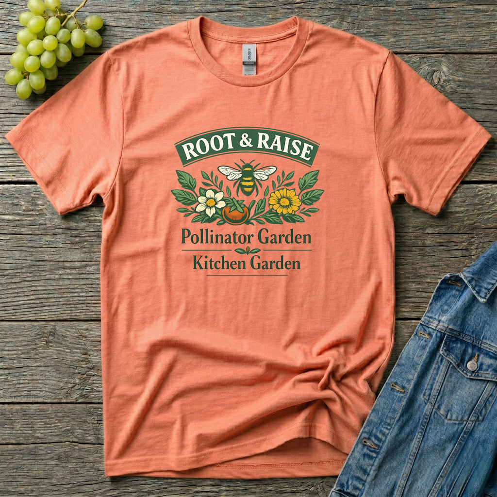 Pollinator Garden Kitchen Garden T-Shirt