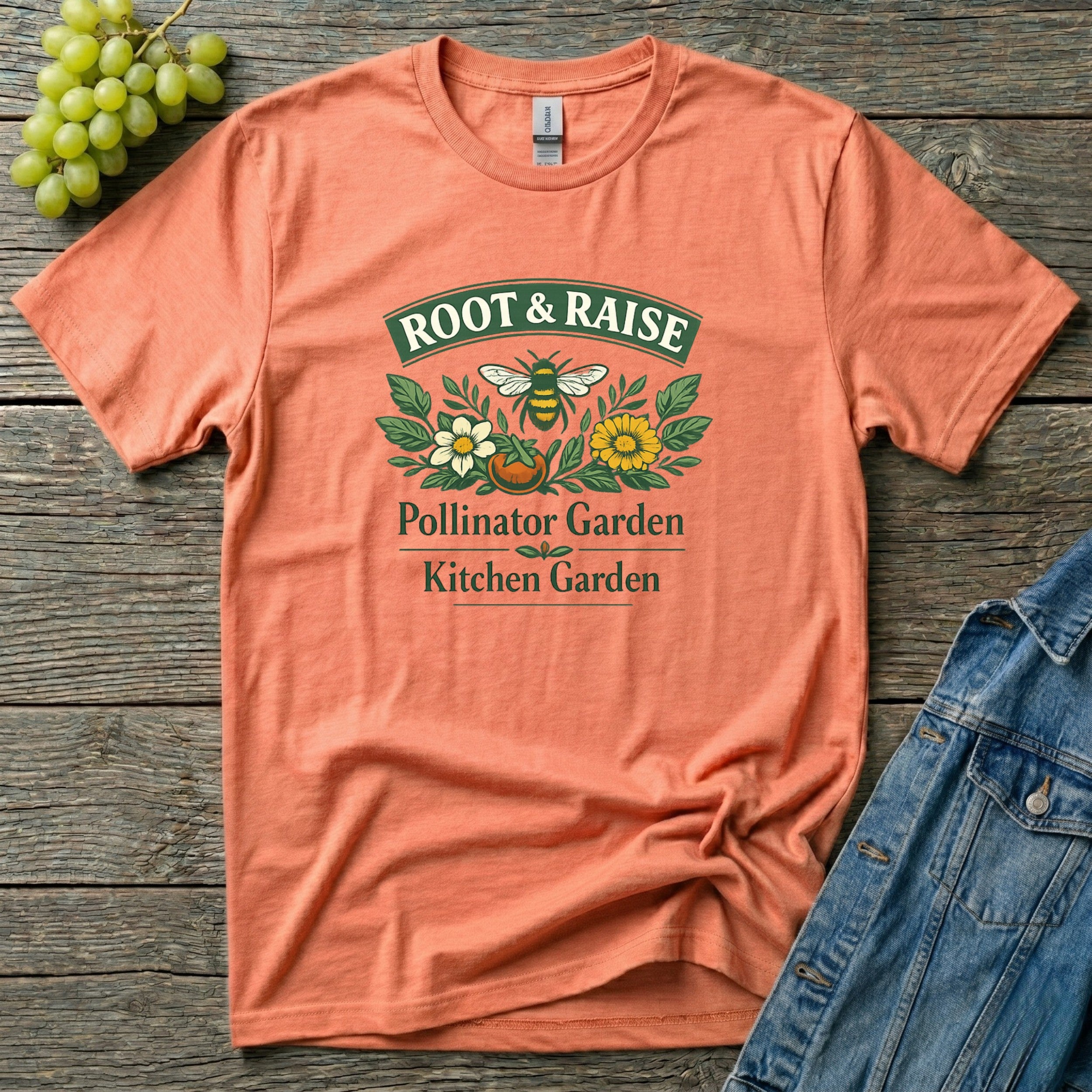 Pollinator Garden Kitchen Garden T-Shirt