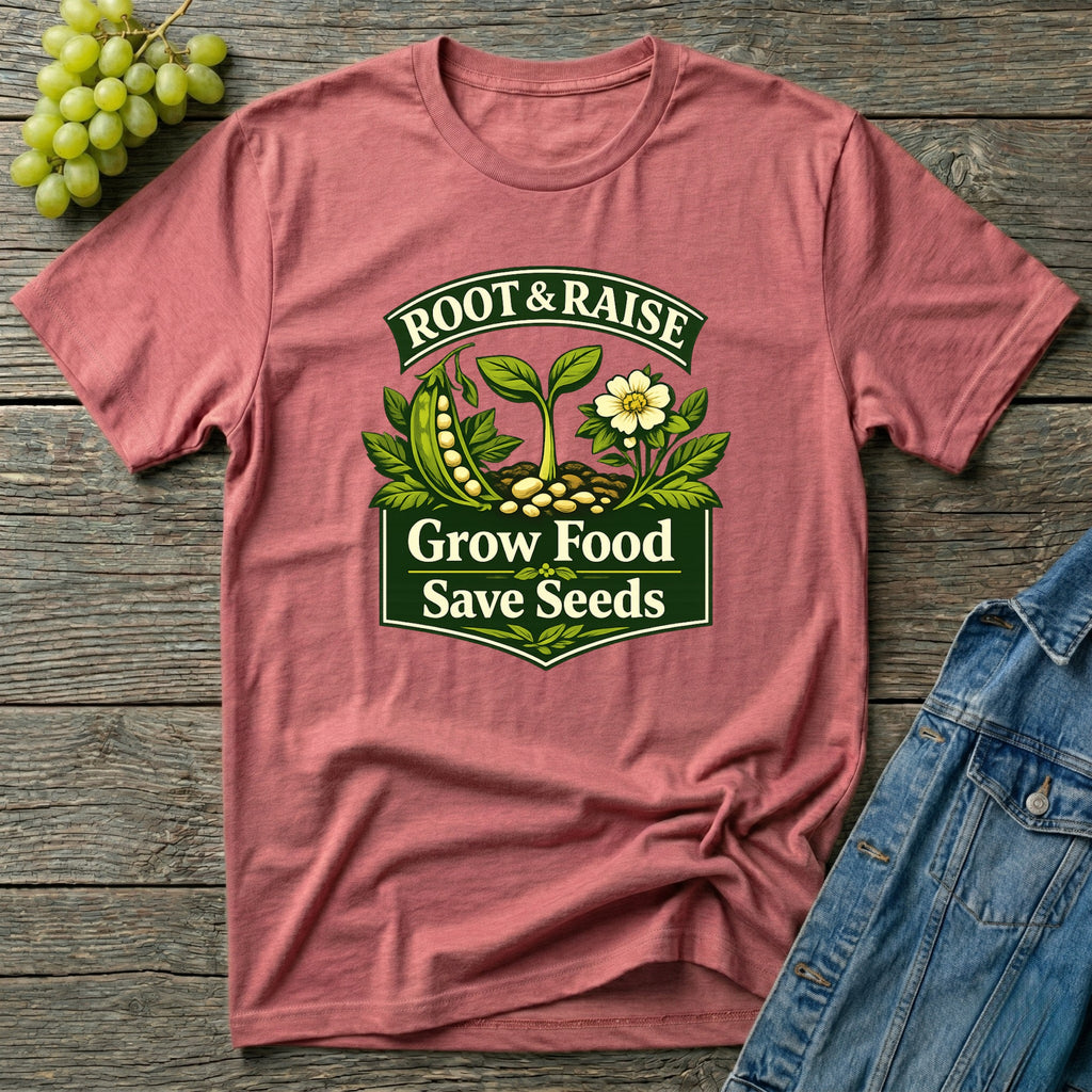 Grow Food Save Seeds T-Shirt