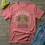 Grow Food Save Seeds T-Shirt - Vintage