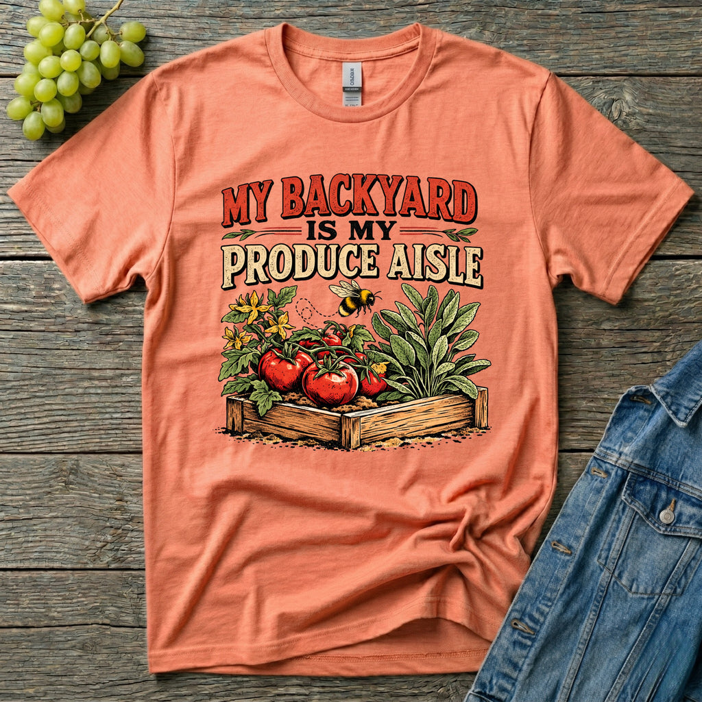 My Backyard Is My Produce Aisle T-Shirt
