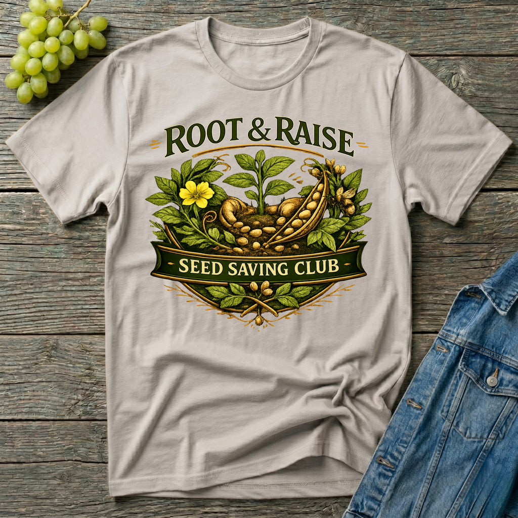 Seed Saving Club Gardening T-Shirt