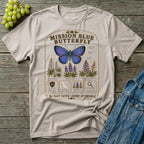 Mission Blue Butterfly Shirt – Native Pollinator Field Guide Tee