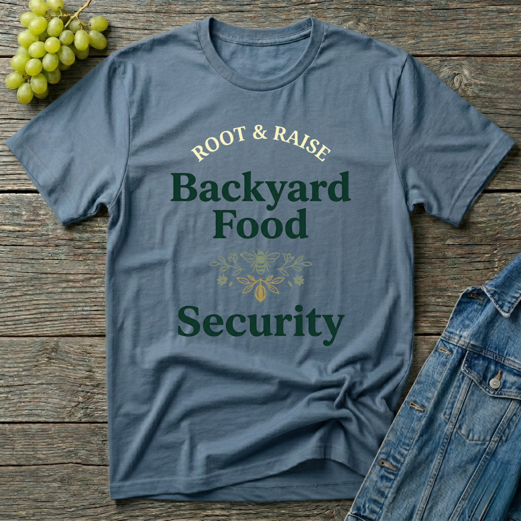 Backyard Food Security T-Shirt - Bold