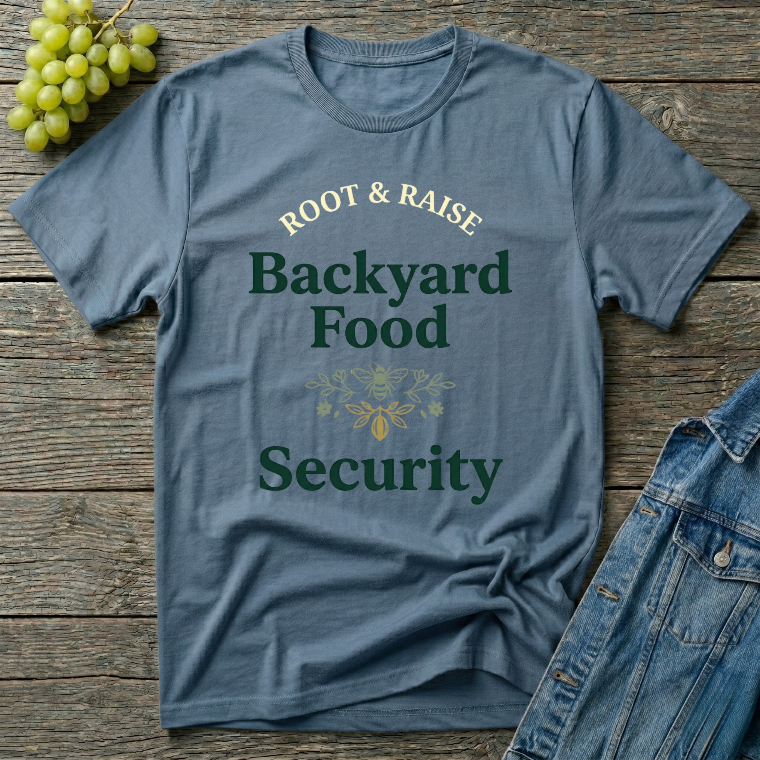 Backyard Food Security T-Shirt - Bold