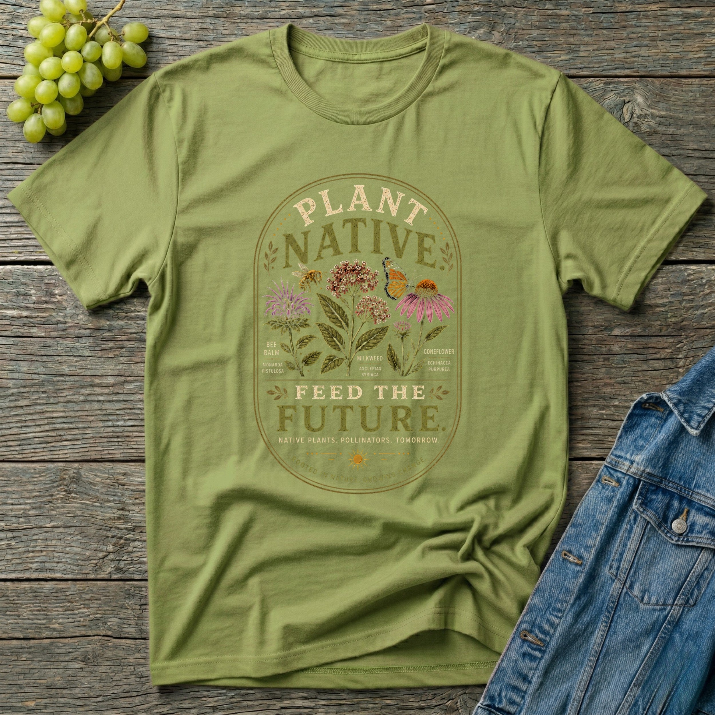 Plant Native Feed the Future Pollinator T-Shirt