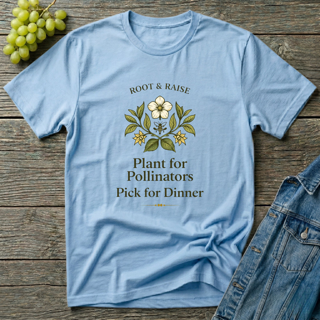 Plant For Pollinators Pick For Dinner T-Shirt