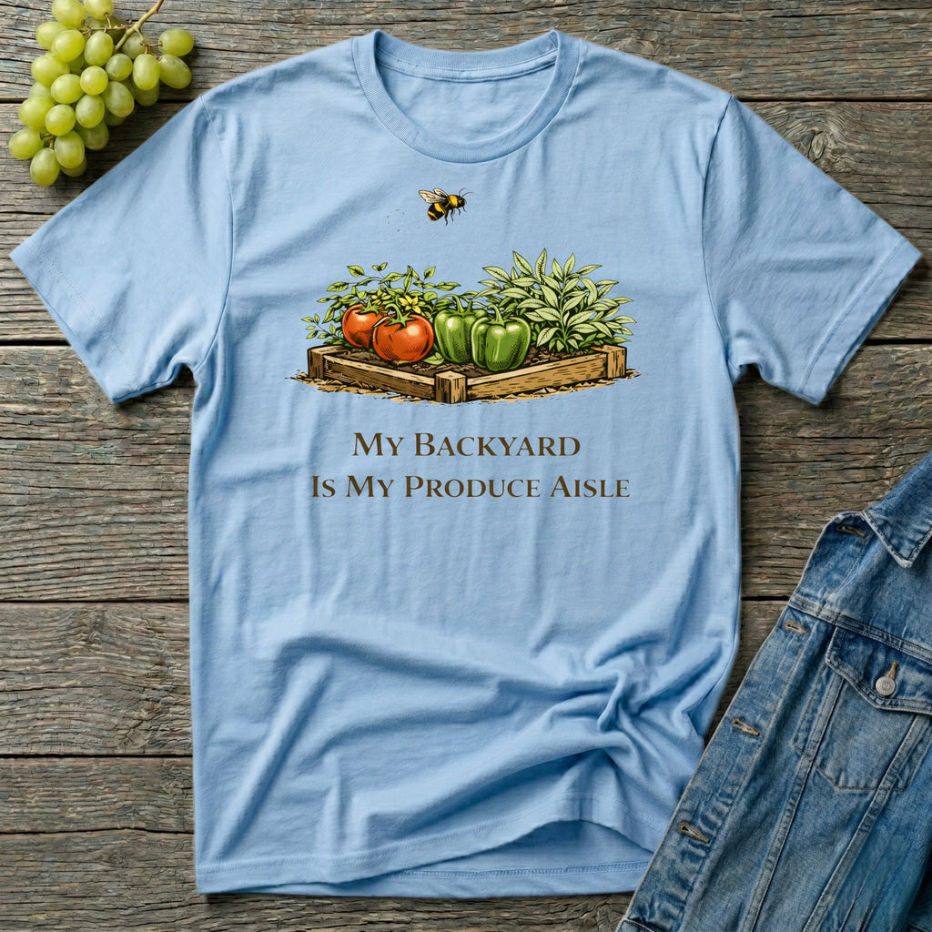 My Backyard Is My Produce Aisle Vintage T-Shirt