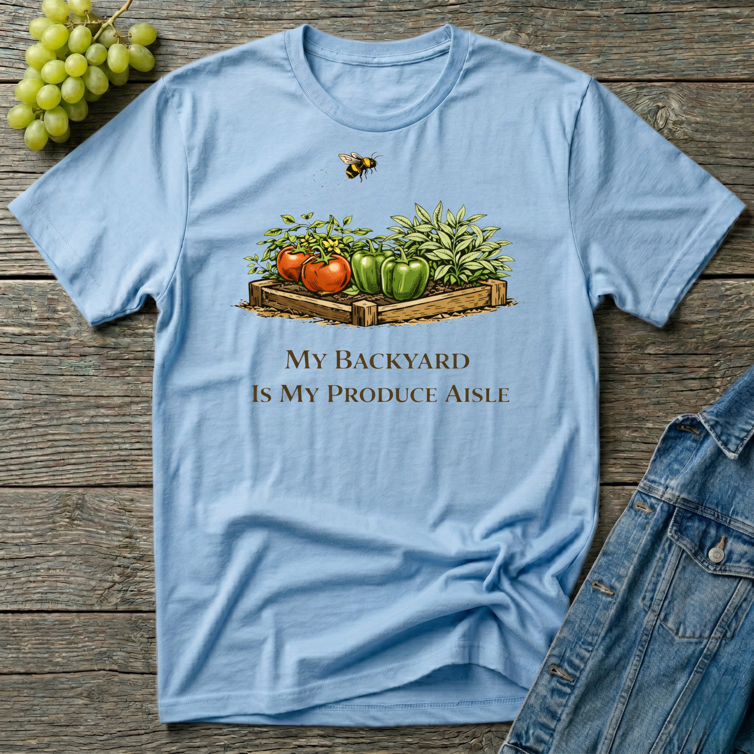 My Backyard Is My Produce Aisle Vintage T-Shirt